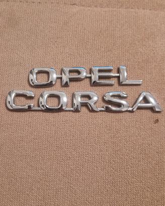 Stemma Open Corsa – Logo / Badge Auto / Accessorio