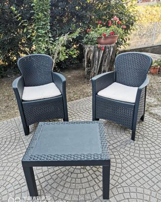 SET Salottino da giardino