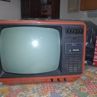 Televisore philips 14 pollici in bianco e nero
