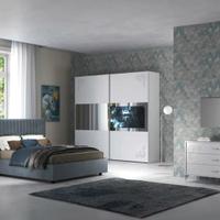 camera da lettu con vano tv modello funny