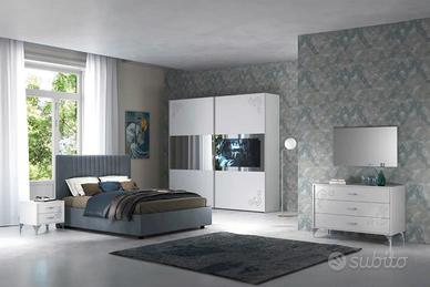 camera da lettu con vano tv modello funny