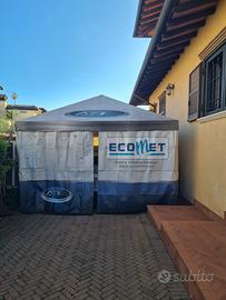 Gazebo tensostruttura da paddock