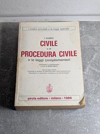 I Codici Civile e di Procedura Civile 1986