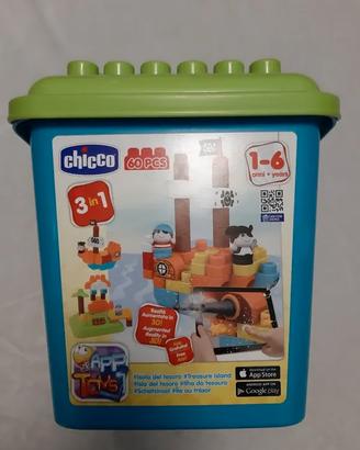 Set costruzioni Chicco, "Isola del tesoro"