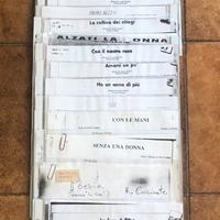 Set spartiti musicali accordi chitarra musica ita