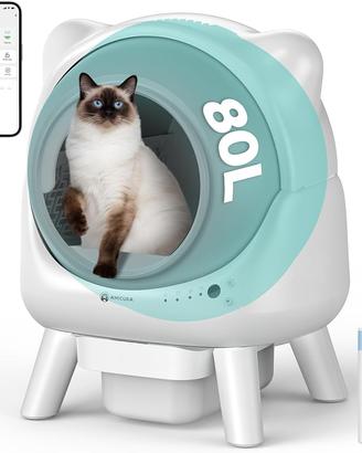 Lettiera Gatto Autopulente, 80+8L  Autopulente