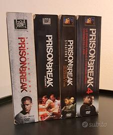 4 cofanetti + dvd epilogo finale Prison Break