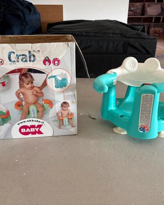 Seggiolino bagnetto Okbaby Crab