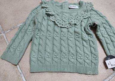 Maglione Nicole Miller Bimba 12 mesi - NUOVO con c