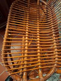 Poltroncina in vimini