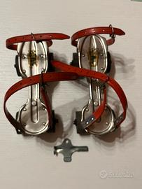 Pattini vintage per bambini con ruote frenate