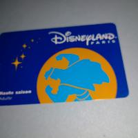 Card Vintage Disneyland Paris