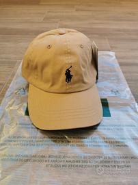 cappello berretto Ralph Lauren unisex beige 