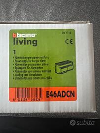 Alimentatore impianti antifurto bticino E46ADCN