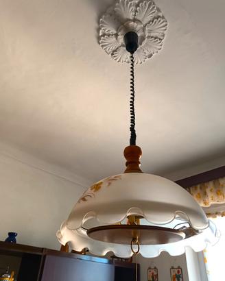 Lampadario cucina vintage