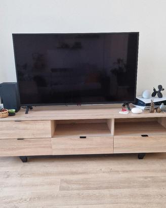 Mobile tv effetto legno moderno