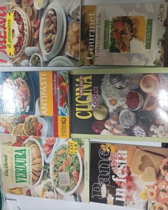 libri di cucina 