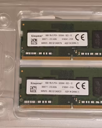 Kingston 8GB DDR4 3200MHz SODIMM PC4-3200AA