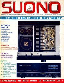 rivista SUONO numero 200 gennaio 1990