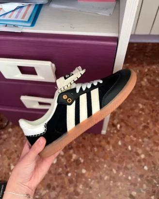 WALES BONNER adidas samba pony tonal n.37