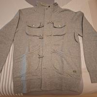 Felpa Grigia Cotton&Silk, taglia XL