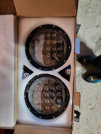 Fari,mascherina,4 molle rialzate per jeep wrangler