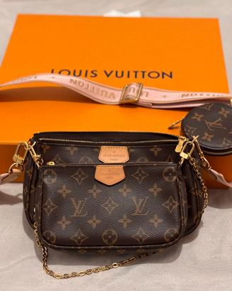 BORSA TRACOLLA LOUIS VUITTON 3 PEZZi