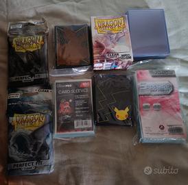 Lotto Accessori GCC pokemon/yu-gi-oh 