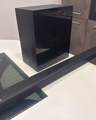 Soundbar samsung e subwoofer