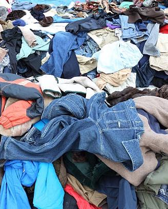 LOTTO 1€ al KG VESTITI USATI KG UOMO DONNA BAMBINI