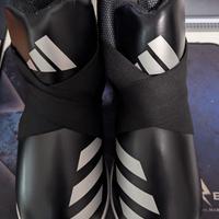 CALZARI ADIDAS PRO KICKBOXING WAKO NERO-ARGENTO S