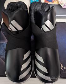 CALZARI ADIDAS PRO KICKBOXING WAKO NERO-ARGENTO S