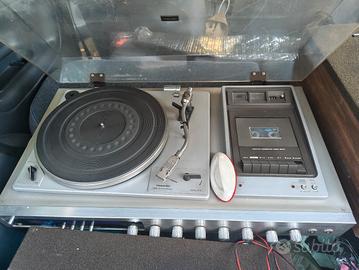 impianto HiFi Vintage Toshiba SM-3200 giradischi 