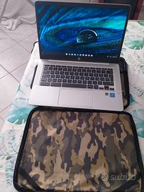 PC Chromebook seminuovo custodia caricabatterie