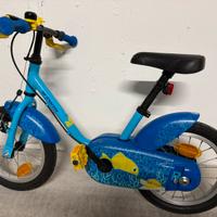 Bici bambino Decathlon 14” 2-5 + rotelle