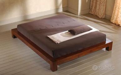 Letto noak legno naturale