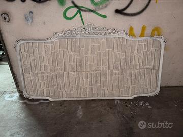 Testiera letto in legno