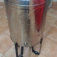 contenitore olio 50L acciaio inox