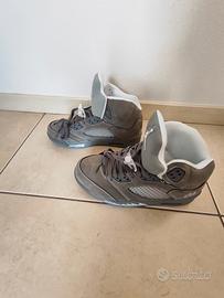 Jordan 5 Wolf Grey taglia 42