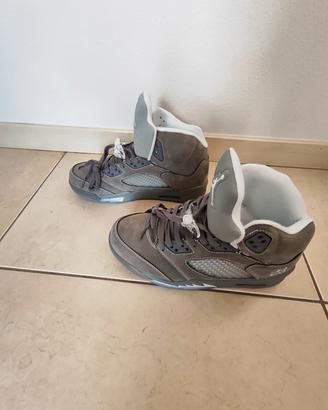 Jordan 5 Wolf Grey taglia 42