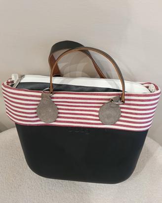 mini obag rossa e nera