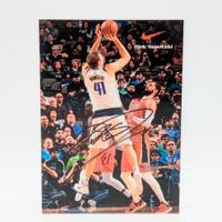 DIRK NOWITZKI AUTOGRAFO ORIGINALE CON PENNARELLO