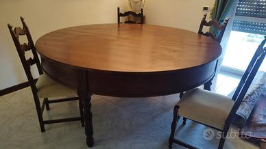 tavolo in legno antico