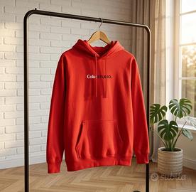 Felpa, cappuccio, Coke Studio, rossa, XL
