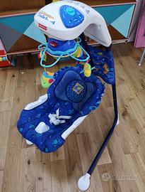 Dondolo acquario in movimento