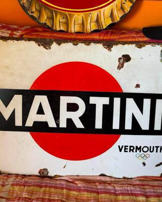 Insegna smaltata martini
