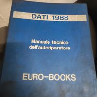 manuale tecnico dell'autoriparatore Dati 1988