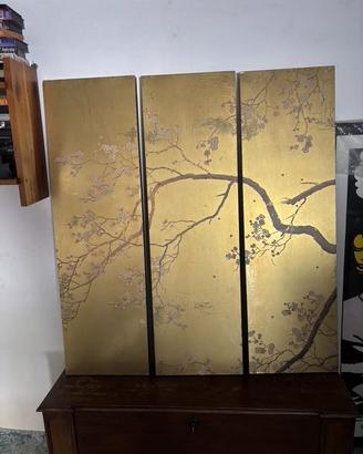 pannelli decorativi oro disegno