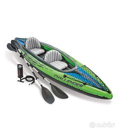 Canoa gonfiabile 2 posti CHALLENGER K2 perfetta