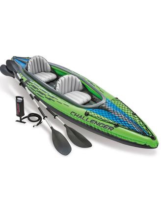 Canoa gonfiabile 2 posti CHALLENGER K2 perfetta